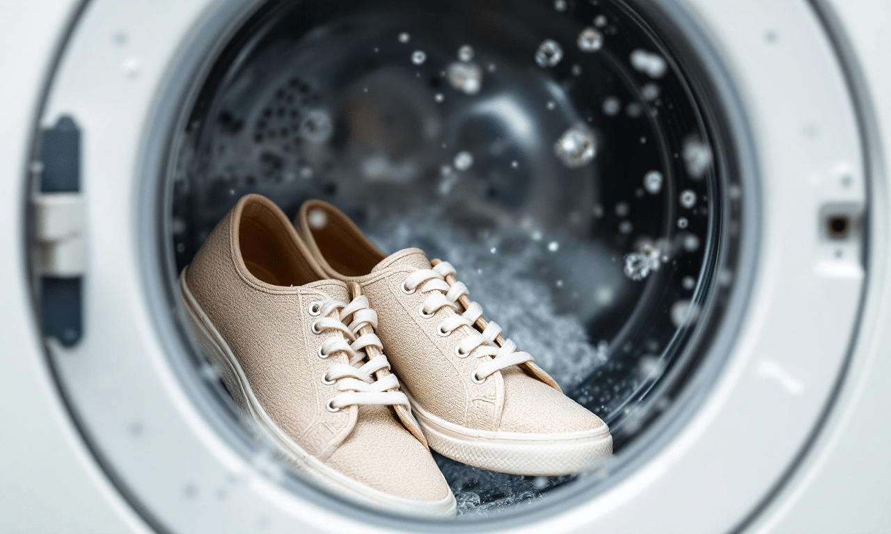 Deze onmisbare reflex om je sneakers in de wasmachine te redden