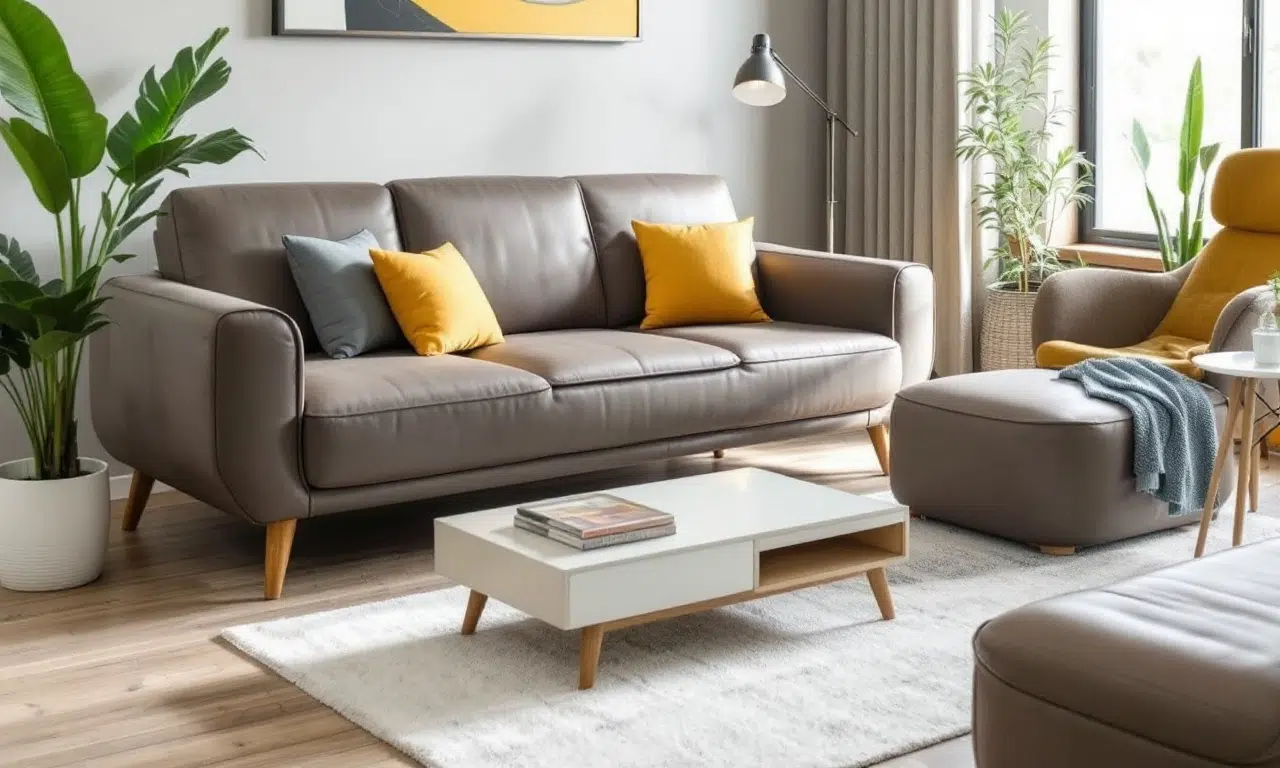 Ultra chique en zeer betaalbaar, dit woonkamer set met voetensteun is nu verkrijgbaar bij Action
